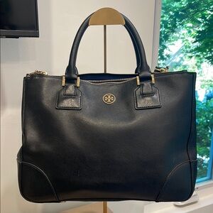 Tory Burch Black Tote Bag